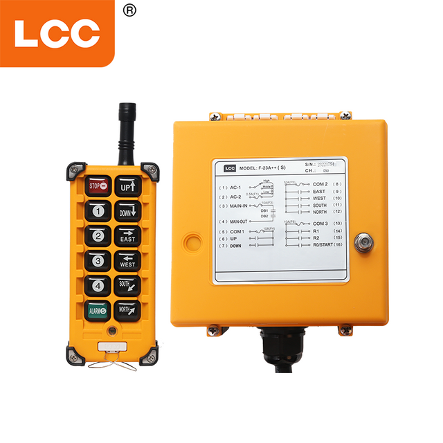 F23-A ++ Промышленность 12 вольт односкоростного беспроводного дистанционного управления дистанционным управлением