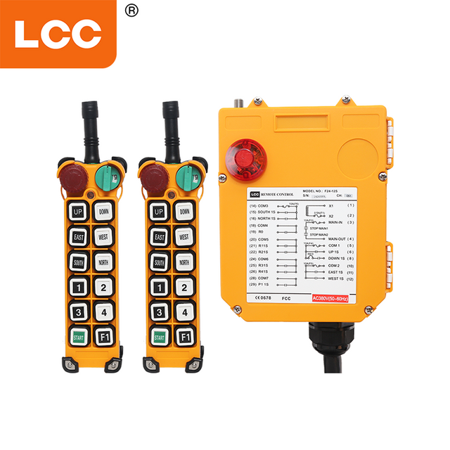 F24-12S 12 каналов промышленное электрическое радио