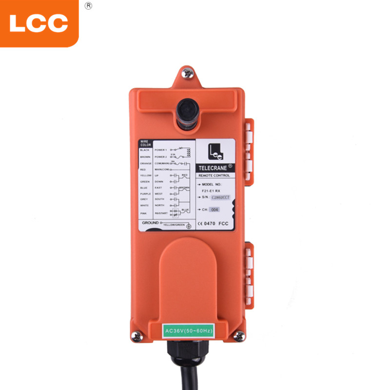 F21-E1 LCC 24V 6 Ключевой кран RF на выключенном промышленном дистанционном управлении переключателем дистанционного управления