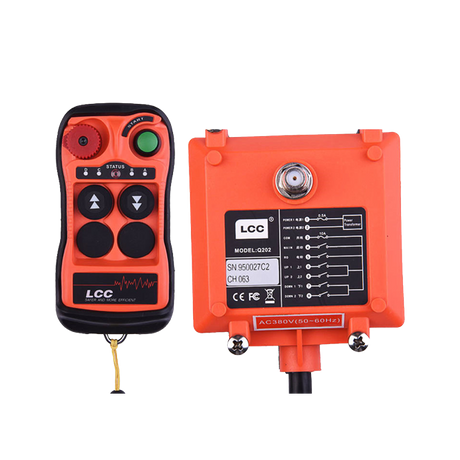 2-скоростной водонепроницаемый пульт дистанционного управления 433 МГц LCC Q202