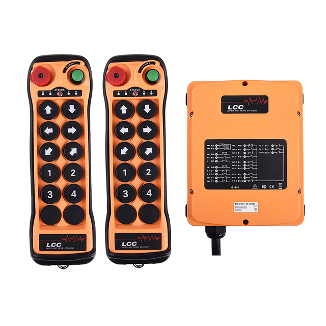 LCC Q1010 Universal Wireless Radio Auto 10 кнопка кнопки с двумя скоростями