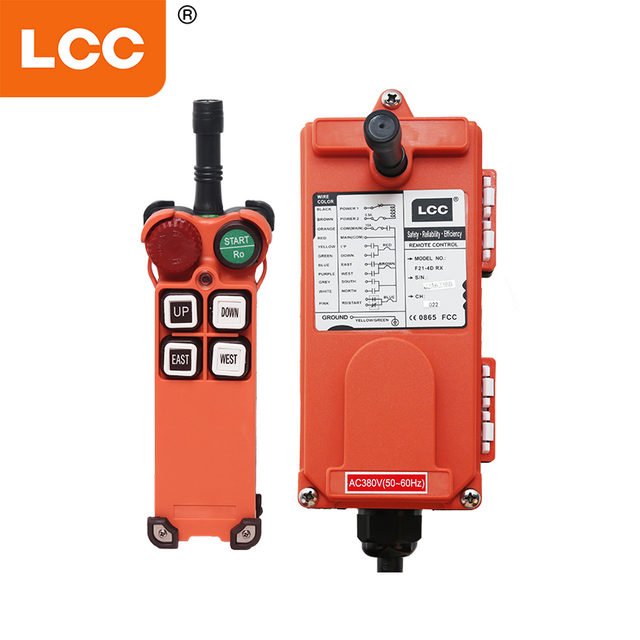 F21-4S Telecrane Universal RC-передатчик и приемник дистанционный контроль