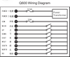 Q600 UHF Беспроводной радиопроключатель 6 кнопка промышленного крана пульт дистанционного управления LCC Remote Controller