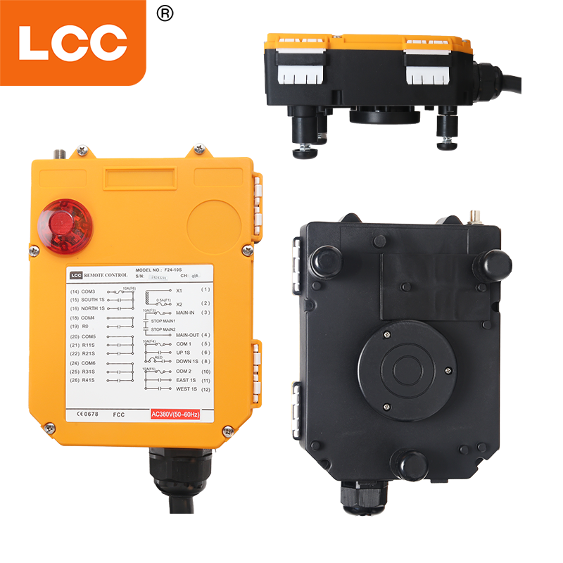 F24-10S 10 кнопок 500 м промышленного беспроводного радиосвязи дистанционного управления и приемника