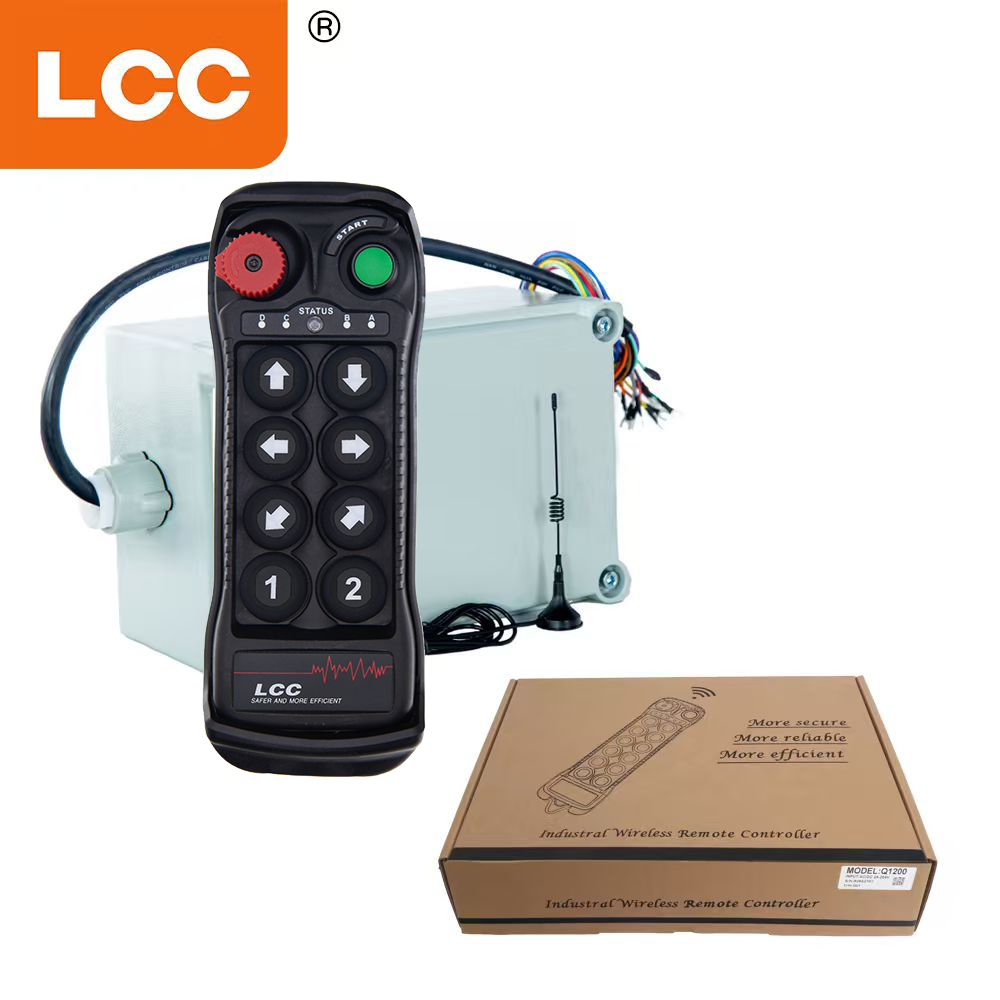 LCC BQ800 8-кнопочный односкоростной взрывозащищенный беспроводной пульт дистанционного управления для подъемного крана в опасных зонах