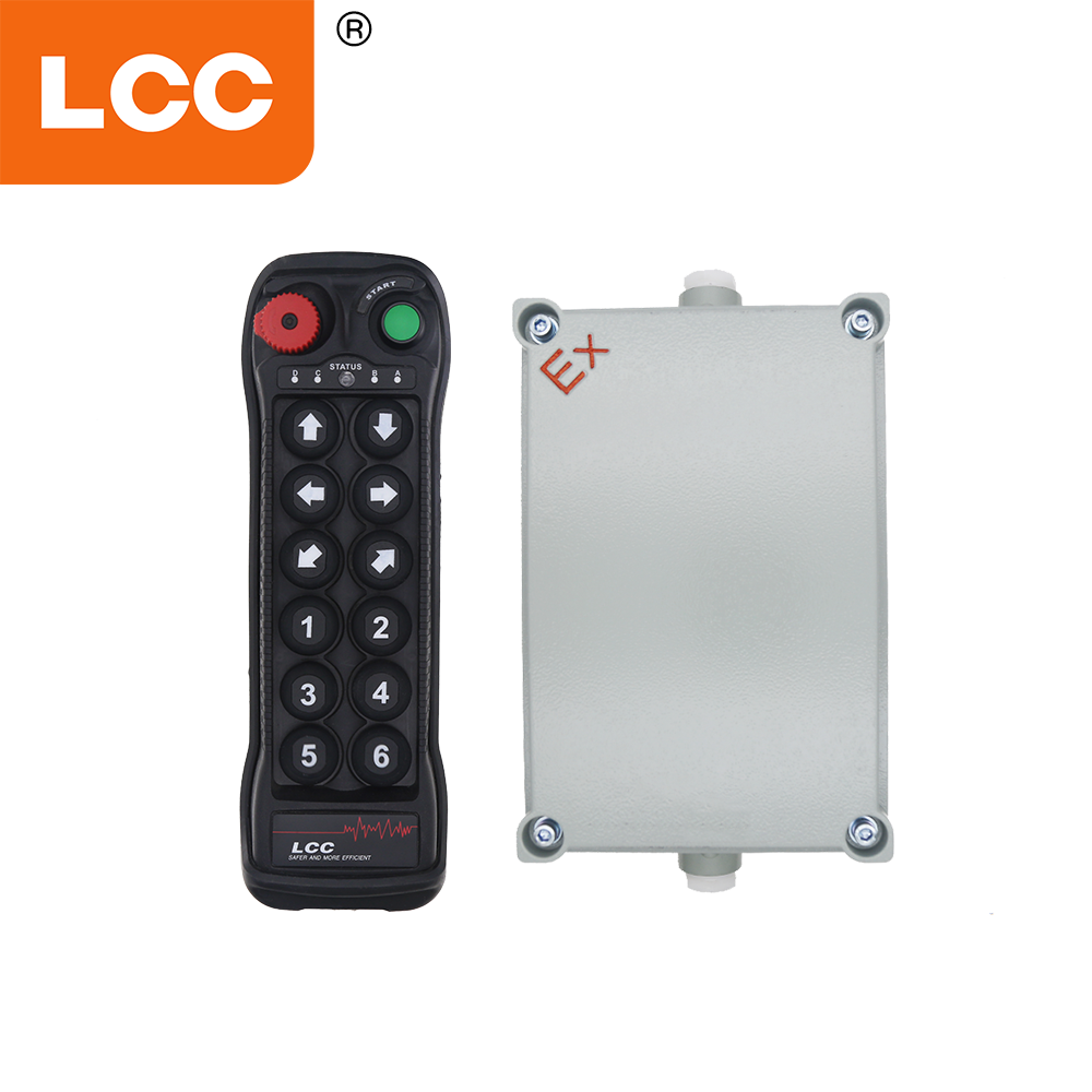 LCC BQ1200 Взрывозащищенное беспроводное гидравлическое оборудование Противовзрывное дистанционное управление для подъемного подъемного оборудования