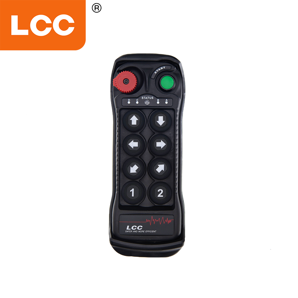 LCC BQ800 8-кнопочный односкоростной взрывозащищенный беспроводной пульт дистанционного управления для подъемного крана в опасных зонах
