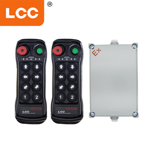LCC BQ800 8-кнопочный односкоростной взрывозащищенный беспроводной пульт дистанционного управления для подъемного крана в опасных зонах