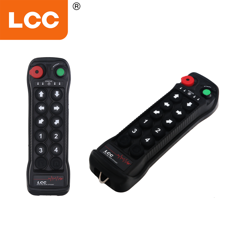 LCC BQ1000 10-кнопочный взрывозащищенный беспроводной взрывозащищенный пульт дистанционного управления для башенного крана в опасных зонах