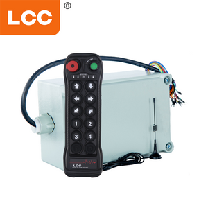 LCC BQ1000 10-кнопочный взрывозащищенный беспроводной взрывозащищенный пульт дистанционного управления для башенного крана в опасных зонах